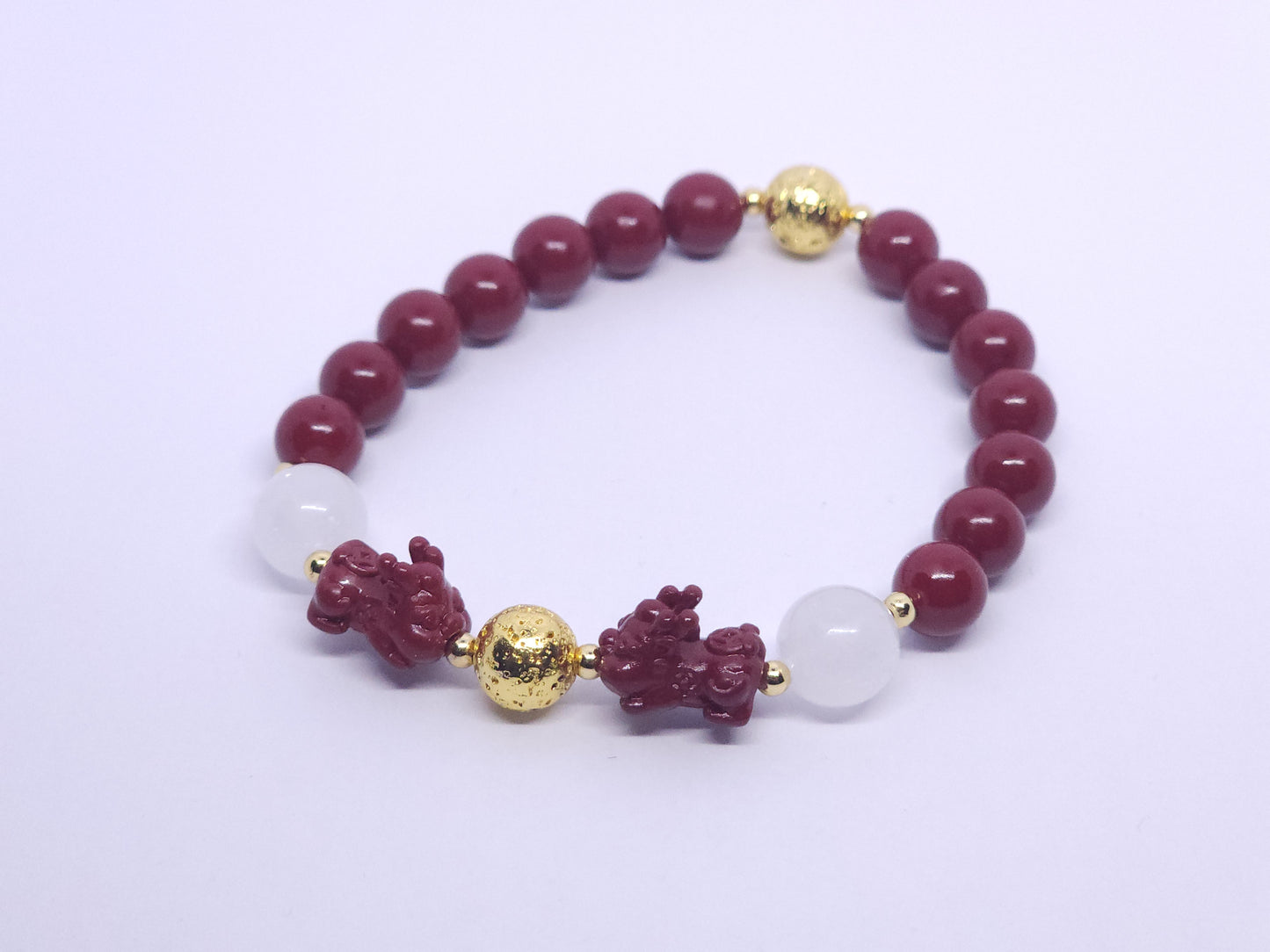 Pixiu - Cinnabar Single Bracelet