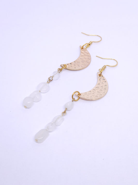 Moonstone Dangle Earrings