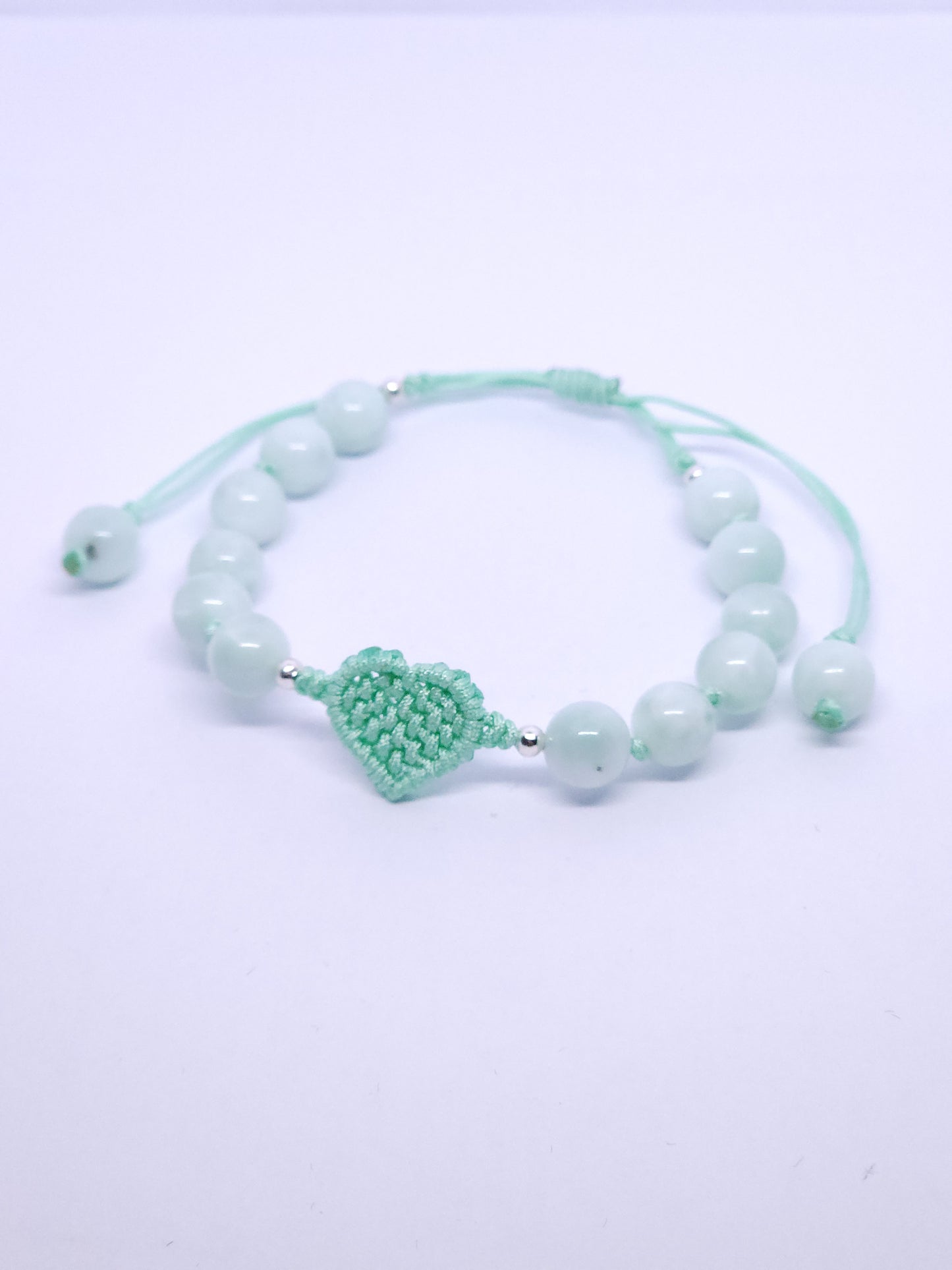 Macrame Heart Bracelet