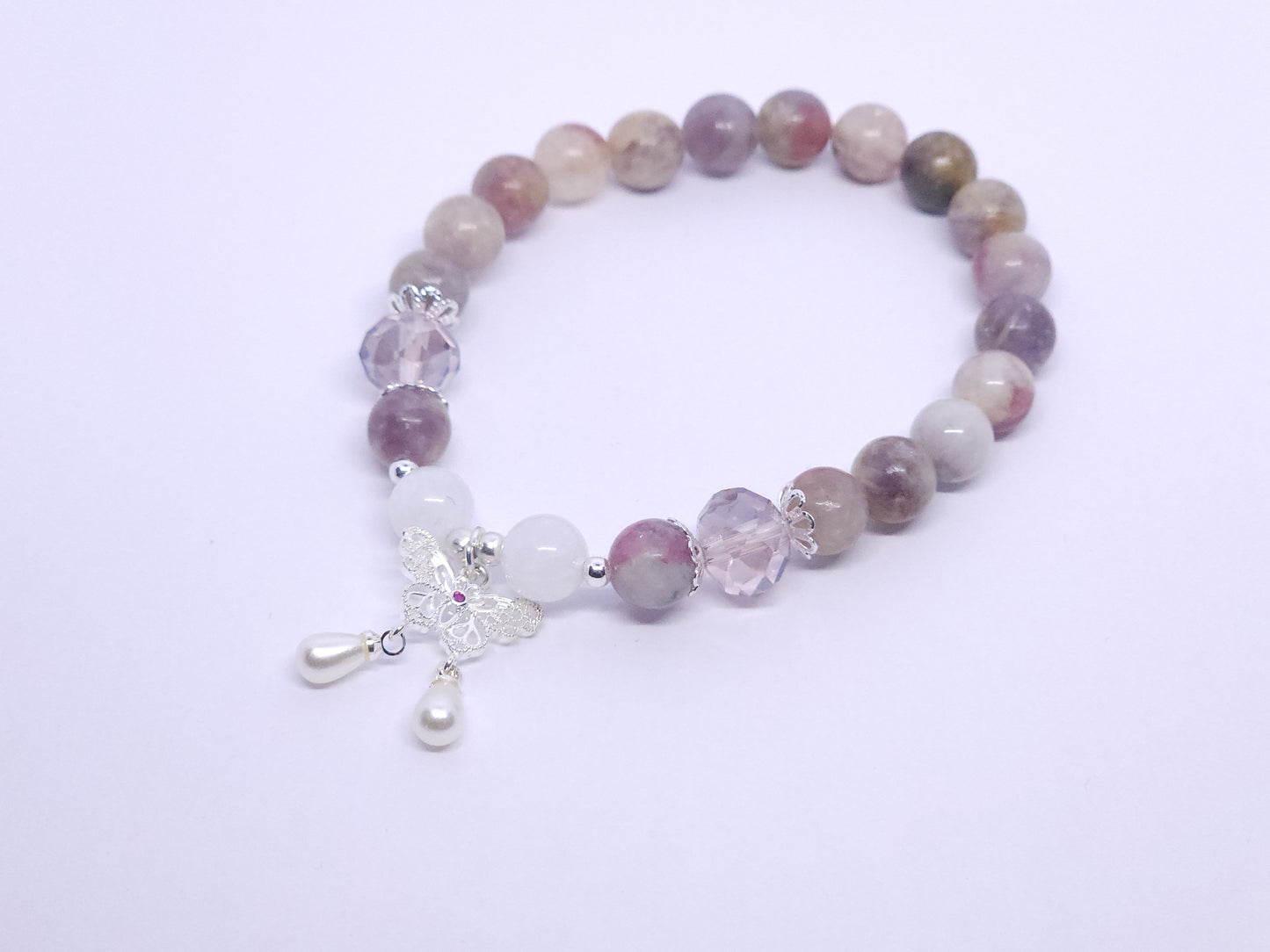 Butterfly - Unicorn Stone Single Bracelet