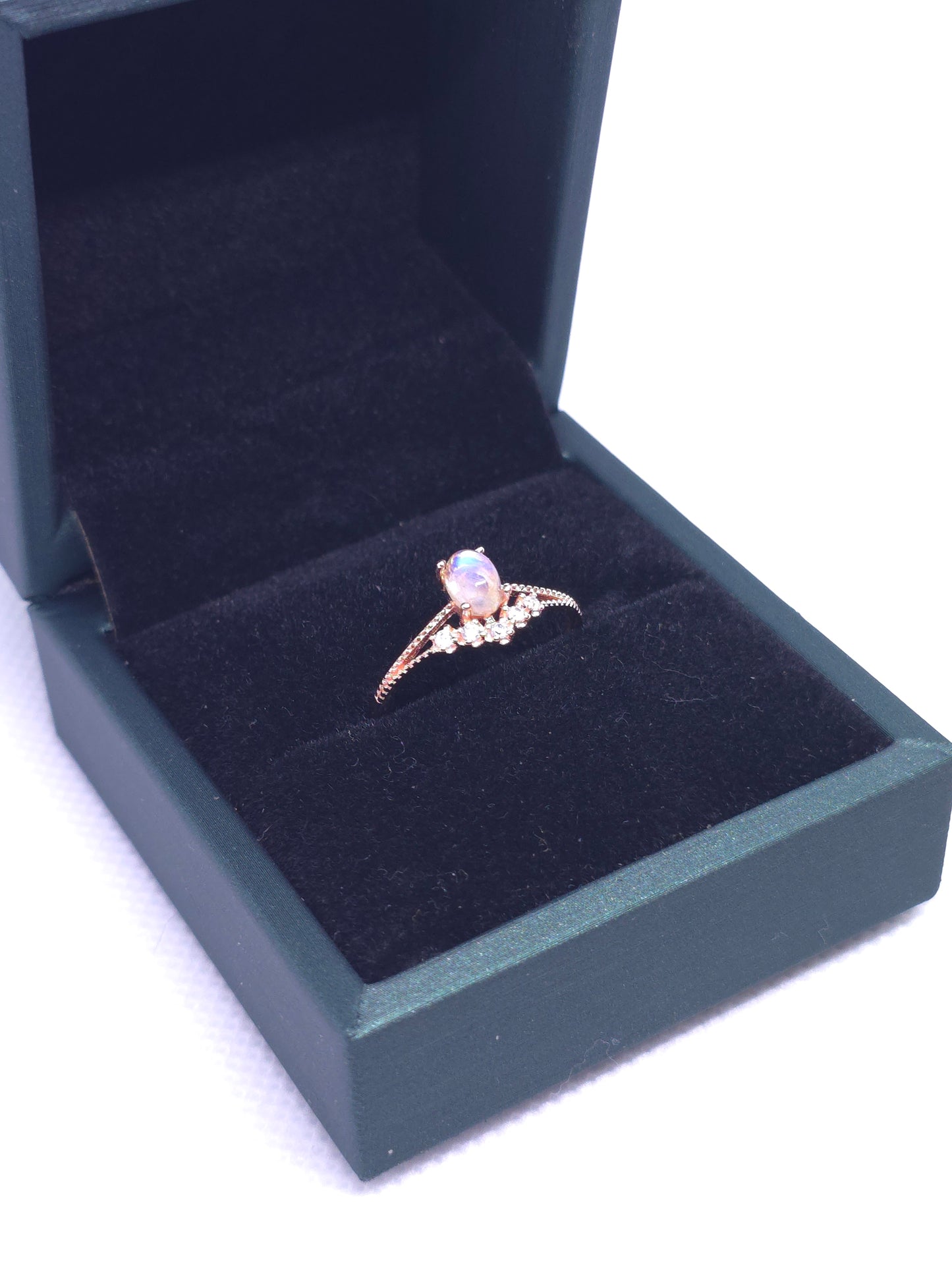 S925 - Moonstone Tiara Ring