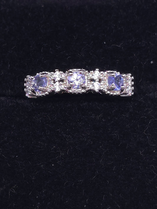 S925 - Tanzanite Eternity Ring